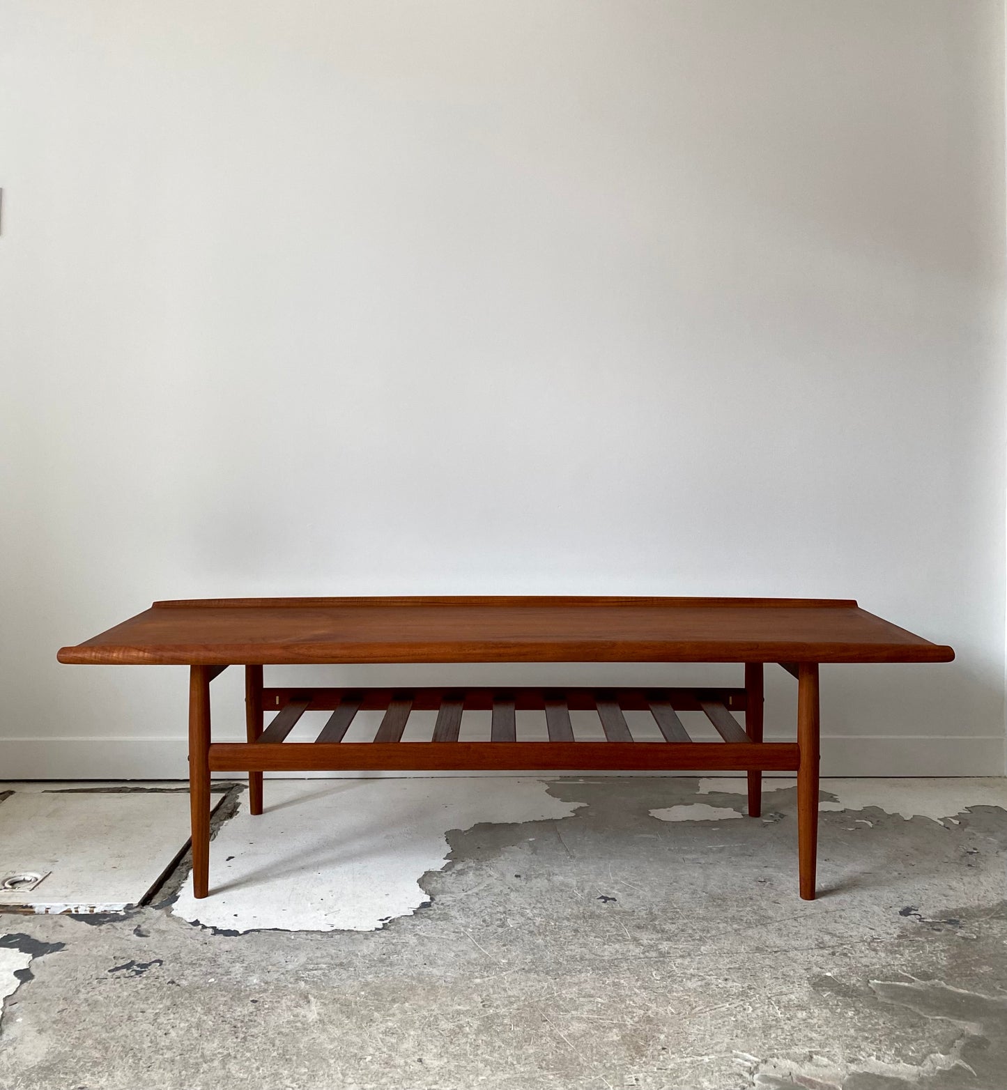 Teak coffee table by Grete Jalk for Glostrop Møbelfabrik