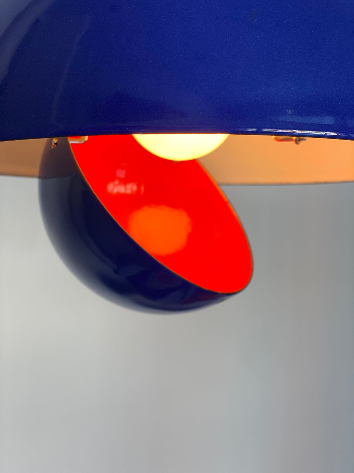 Flowerpot lamp by Verner Panton for Louis Poulsen