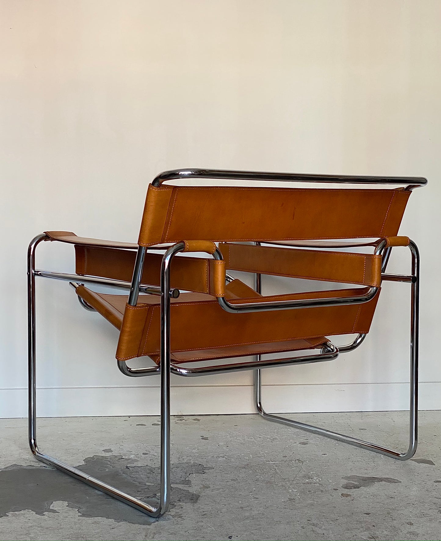 Wassily B3 chair by Marcel Breuer for Fasem