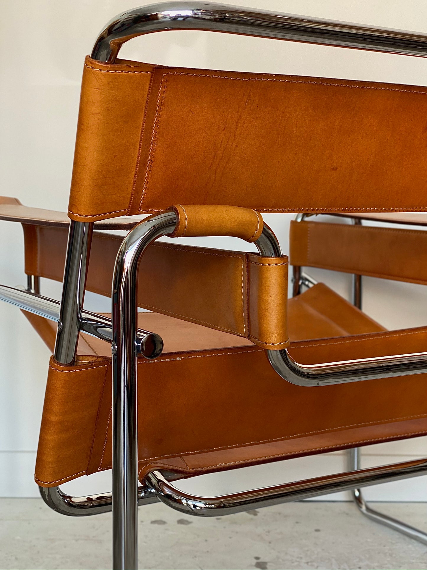 Wassily B3 chair by Marcel Breuer for Fasem