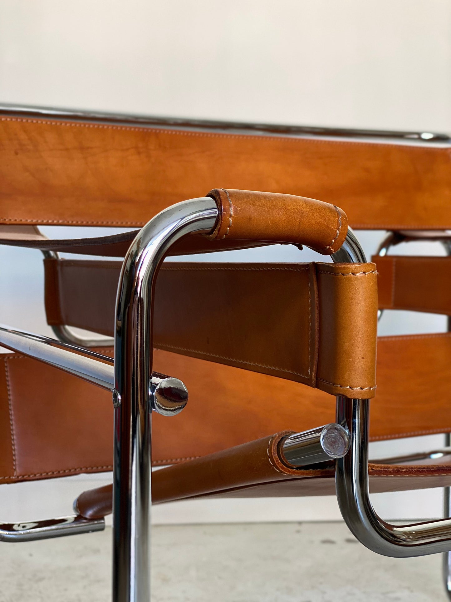 Wassily B3 chair by Marcel Breuer for Fasem
