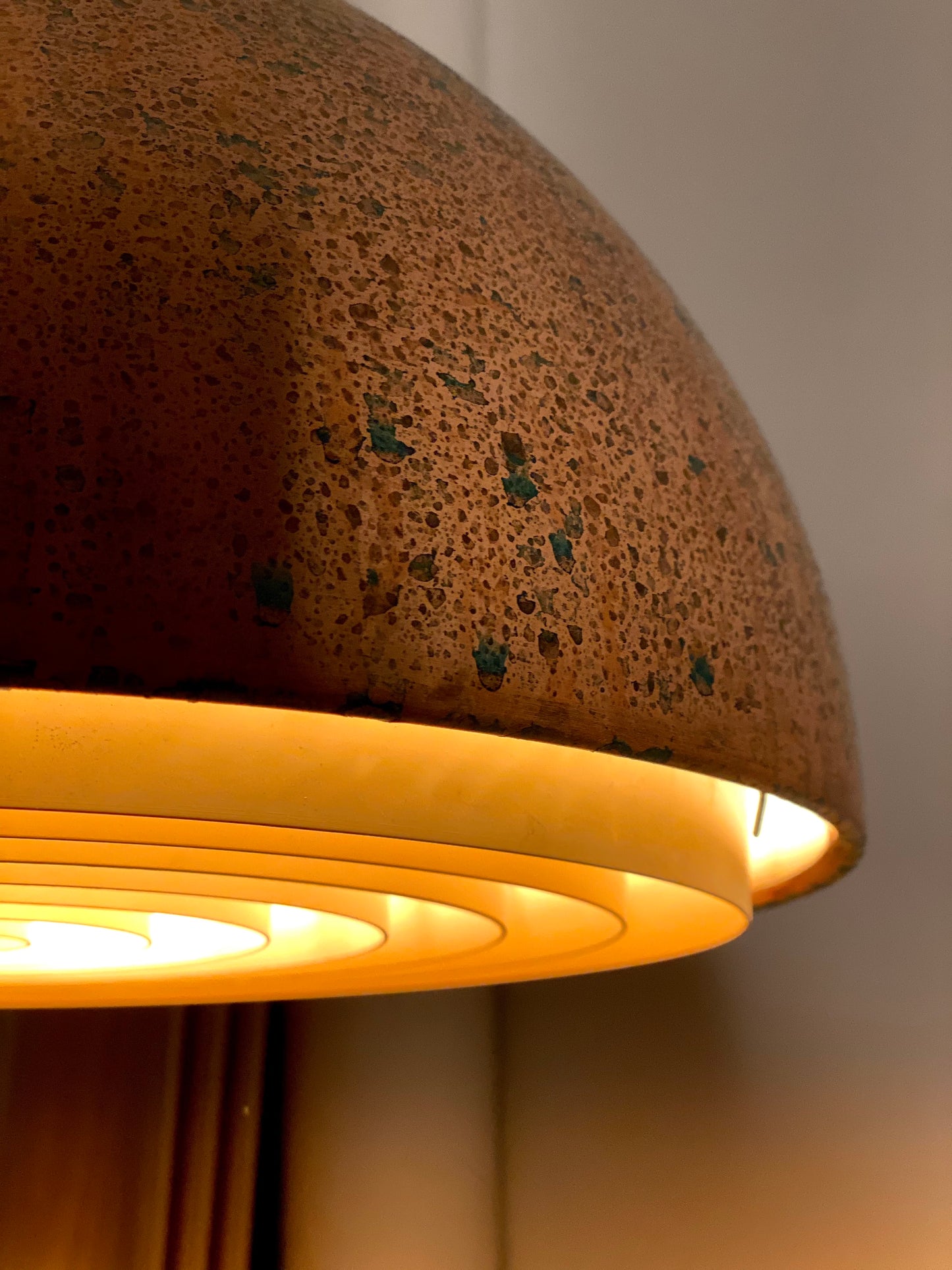 Louisiana copper dome by Vilhelm Wohlert and Jørgen Bo for Louis Poulsen