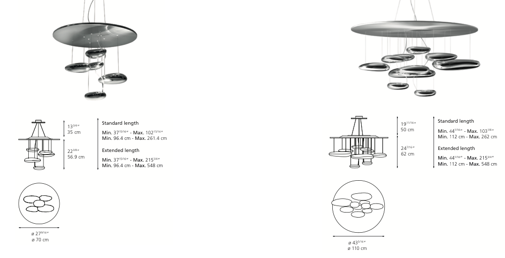Mercury suspension by Ross Lovegrove
