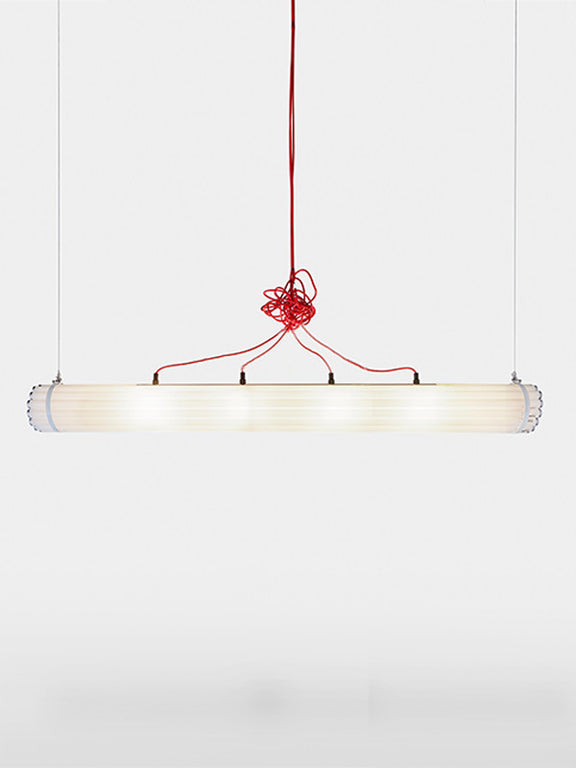 Lampe à tube recyclé par Castor