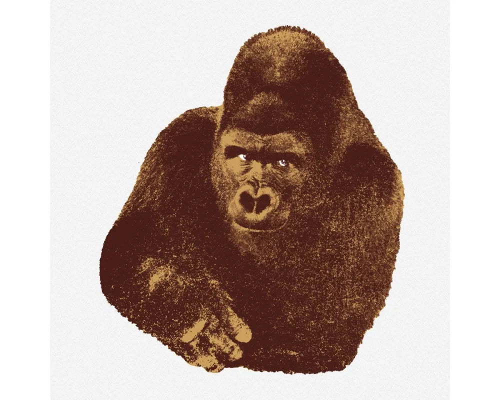 Impression Il Gorilla par Enzo Mari