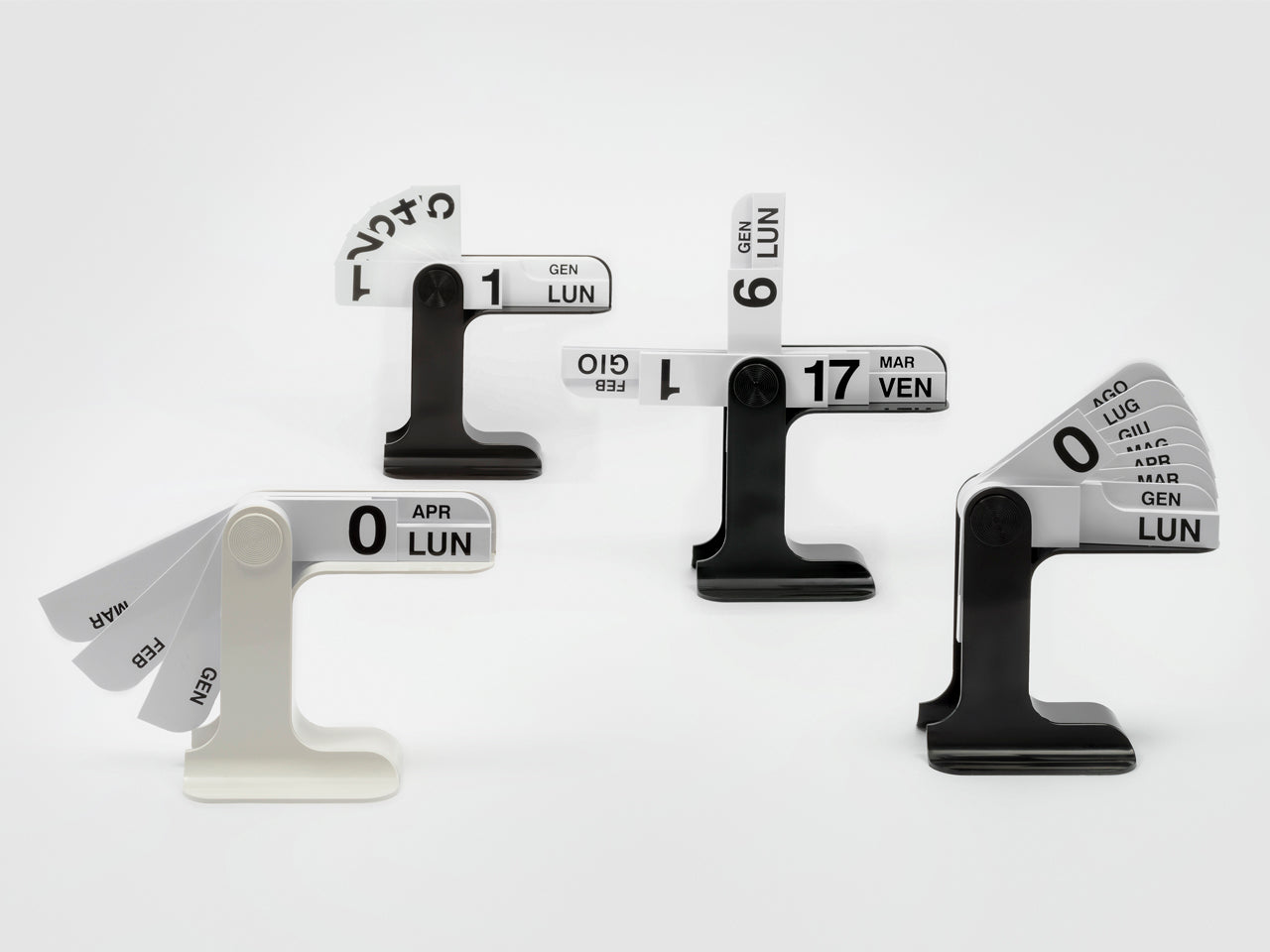 Timor perpetual calendar by Enzo Mari