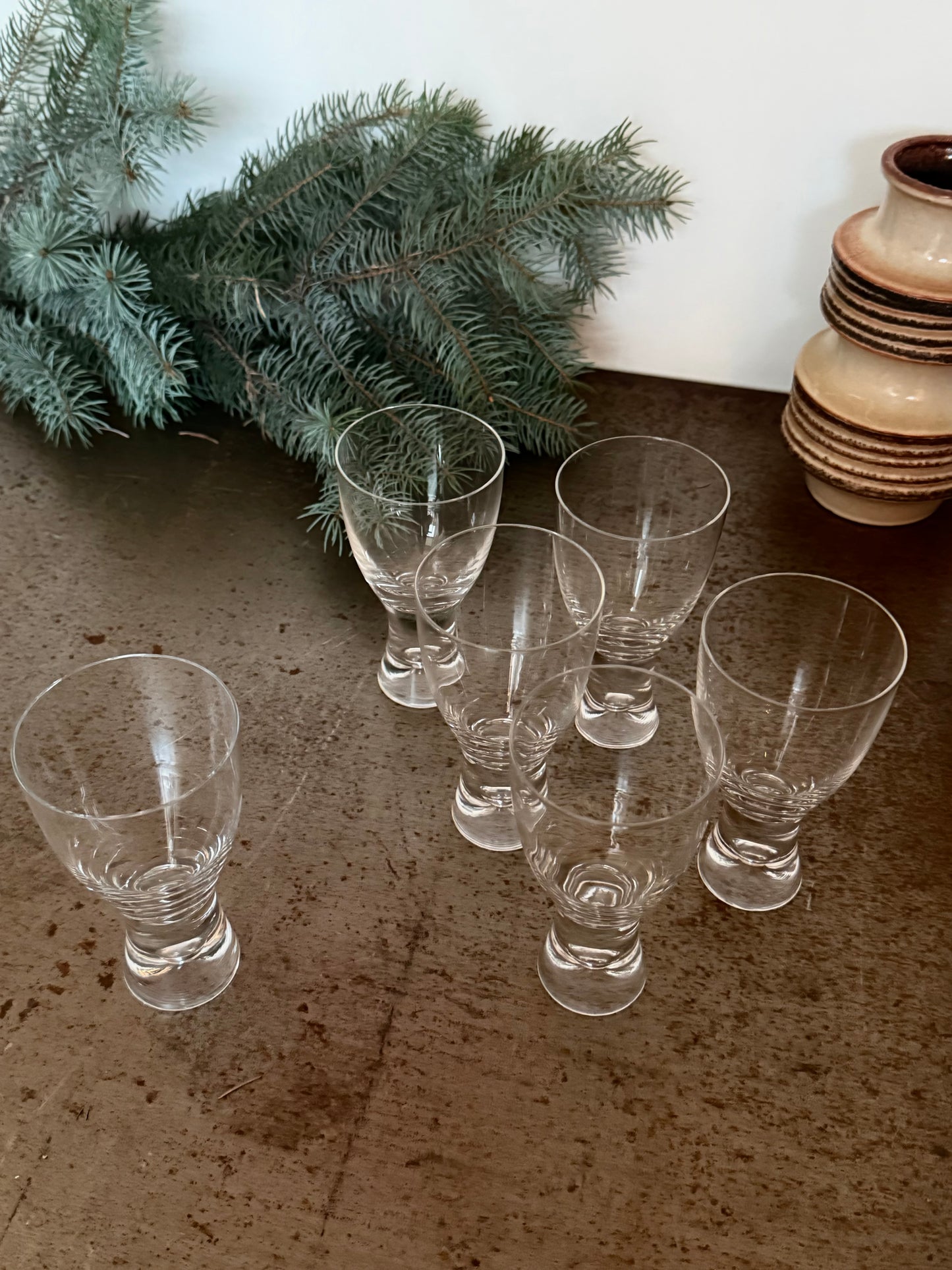 Set of beer glasses by Tapio Wirrkala for Iittala