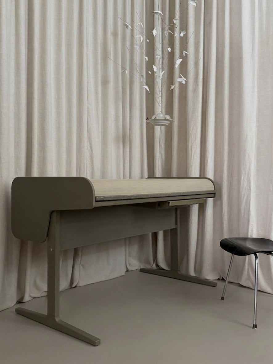 Action office roll top desk by George Nelson for Herman Miller