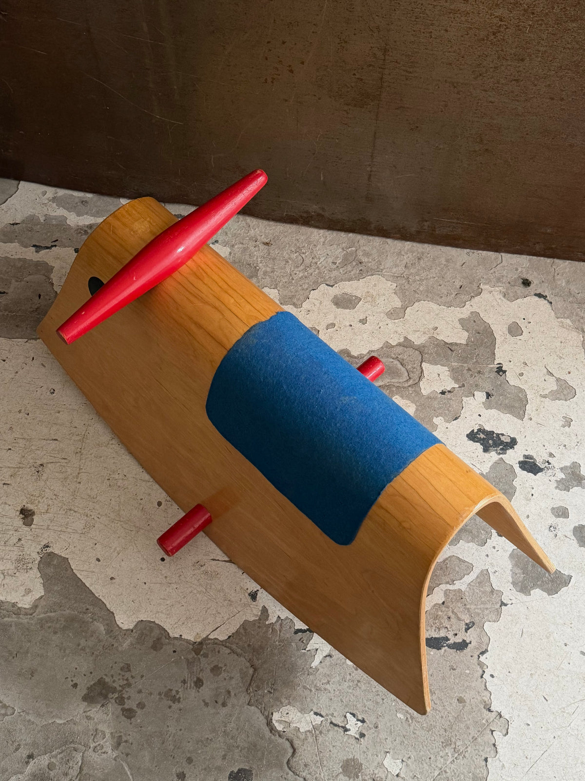 Sitting Bull rocking toy by Jan Järlehed for Brio