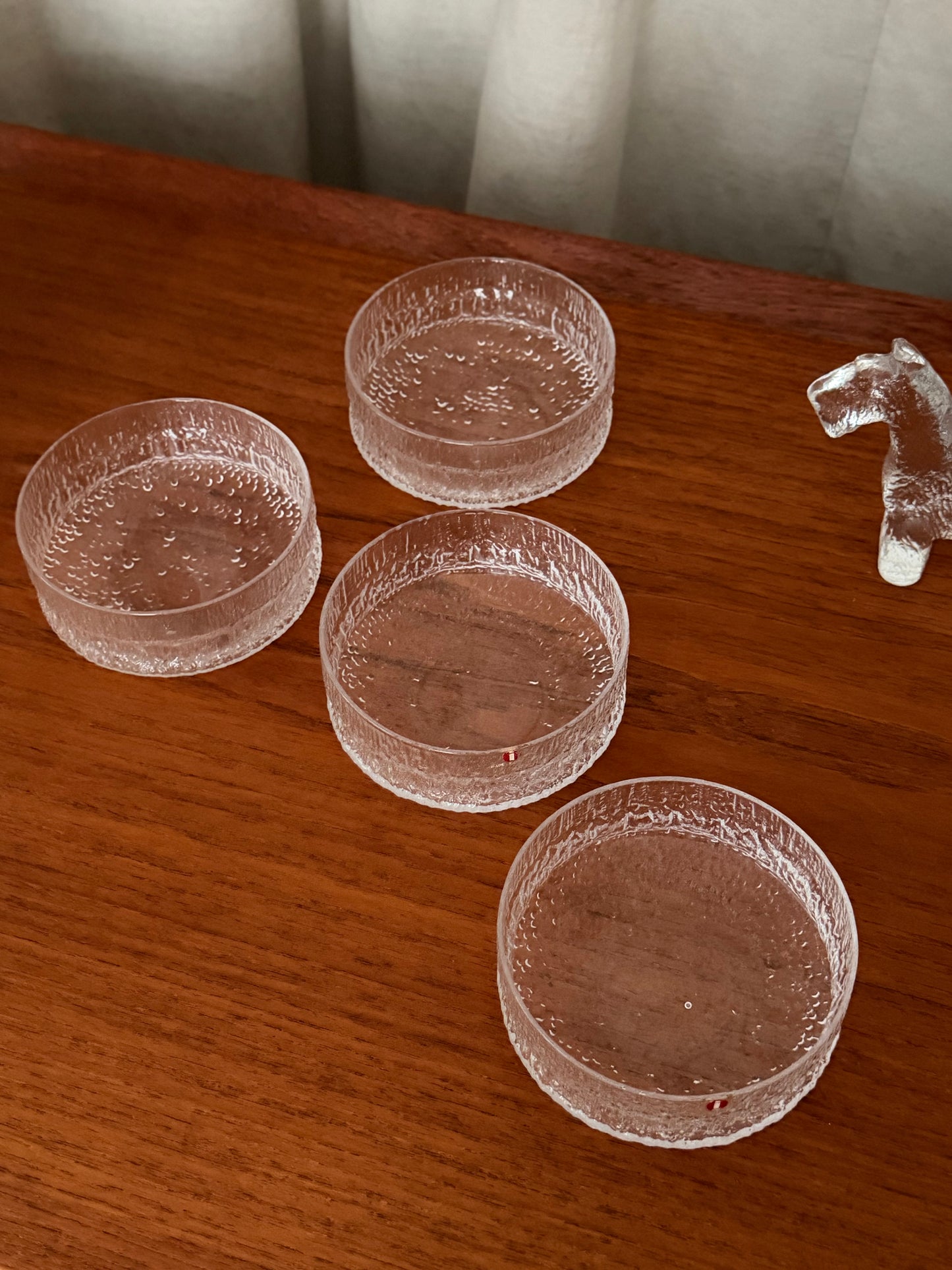 Set of 4 Aslak bowls by Tapio Wirkkala for Iittala