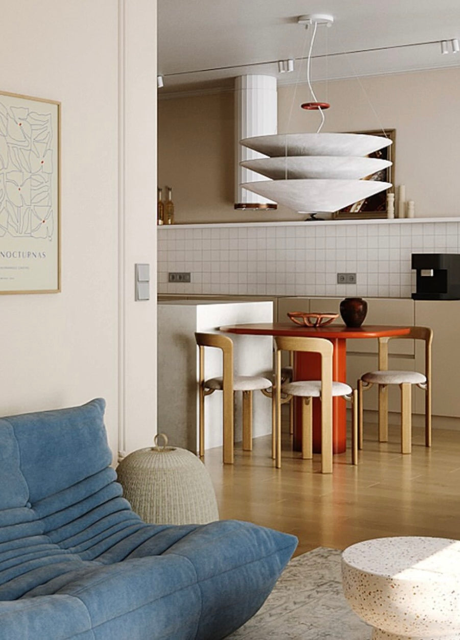 Floatation hanging lamp