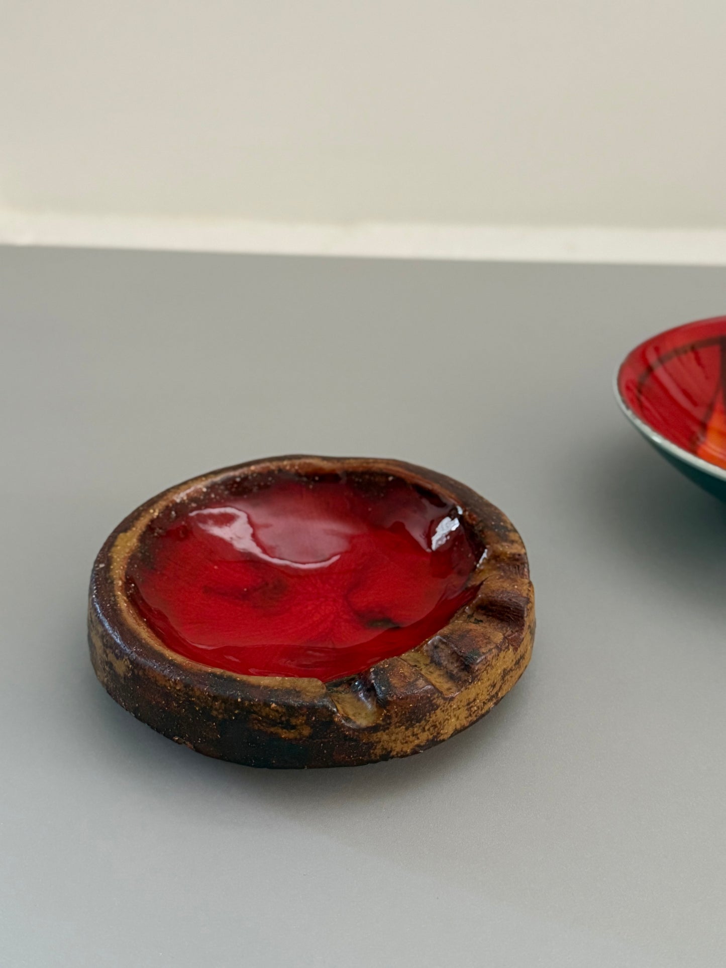 Ceramic ashtray by Charles Sucsan
