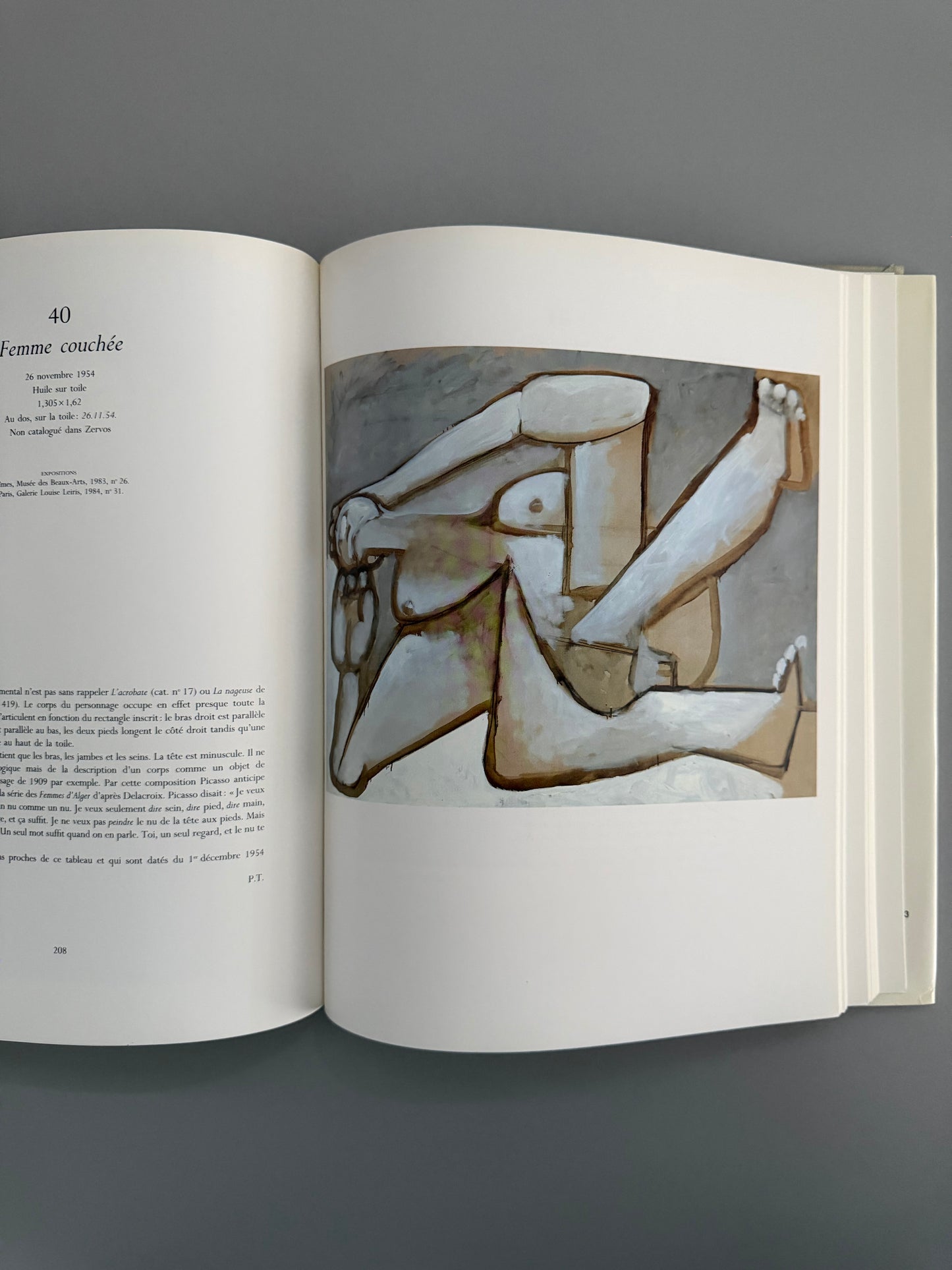 Pablo Picasso Exhibition Catalog