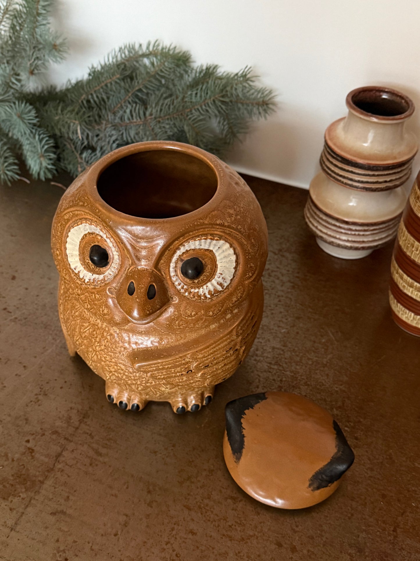 Owl cookie jar by McCoy Pottery