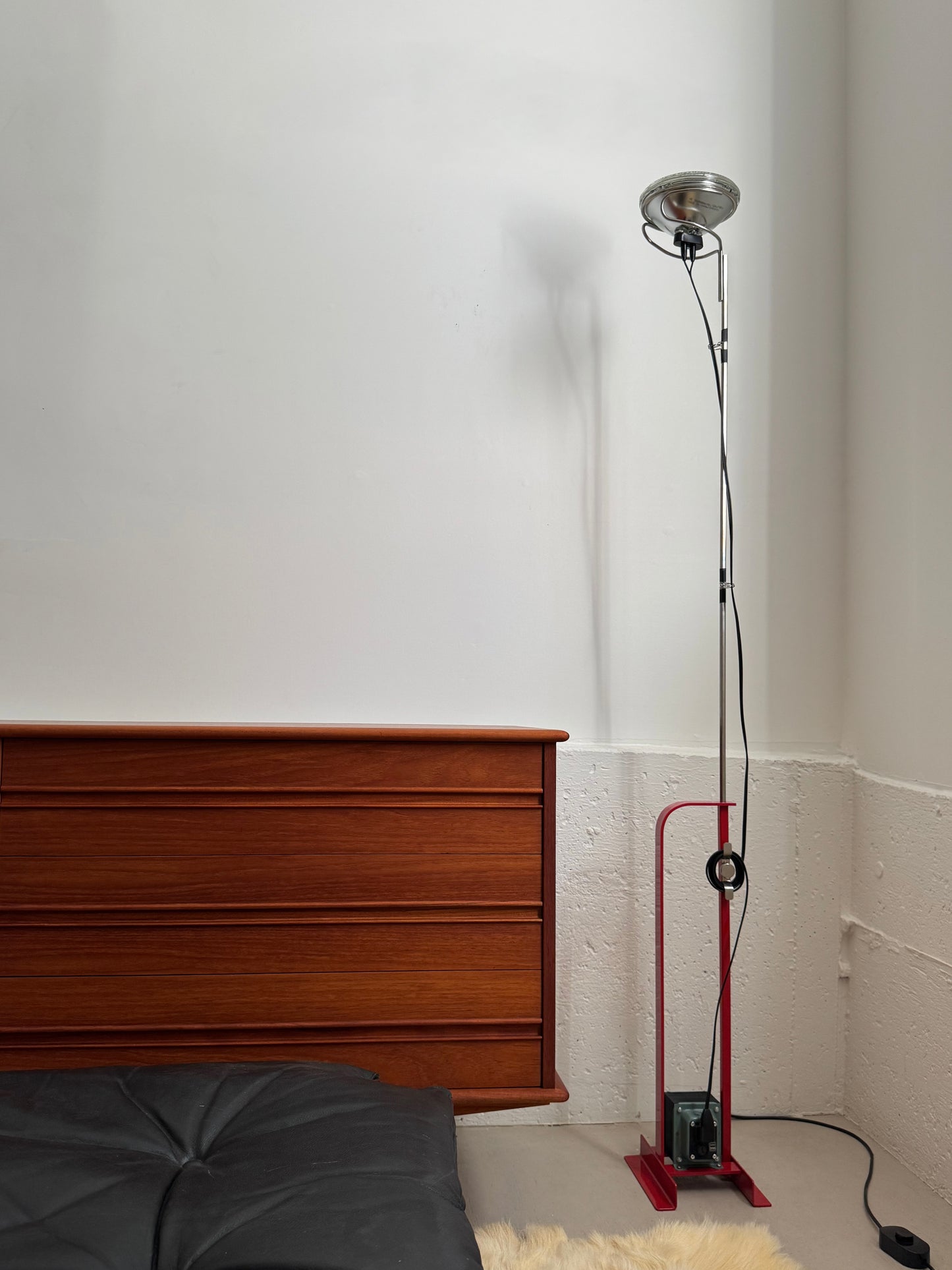 Toio floor lamp by Achille and Pier Giacomo Castiglioni for Flos
