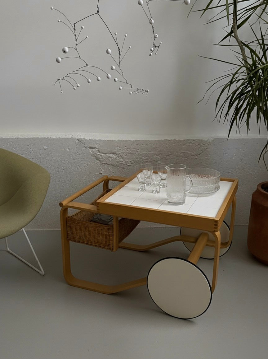 Tea Trolley 900 by Alvar Aalto for Artek