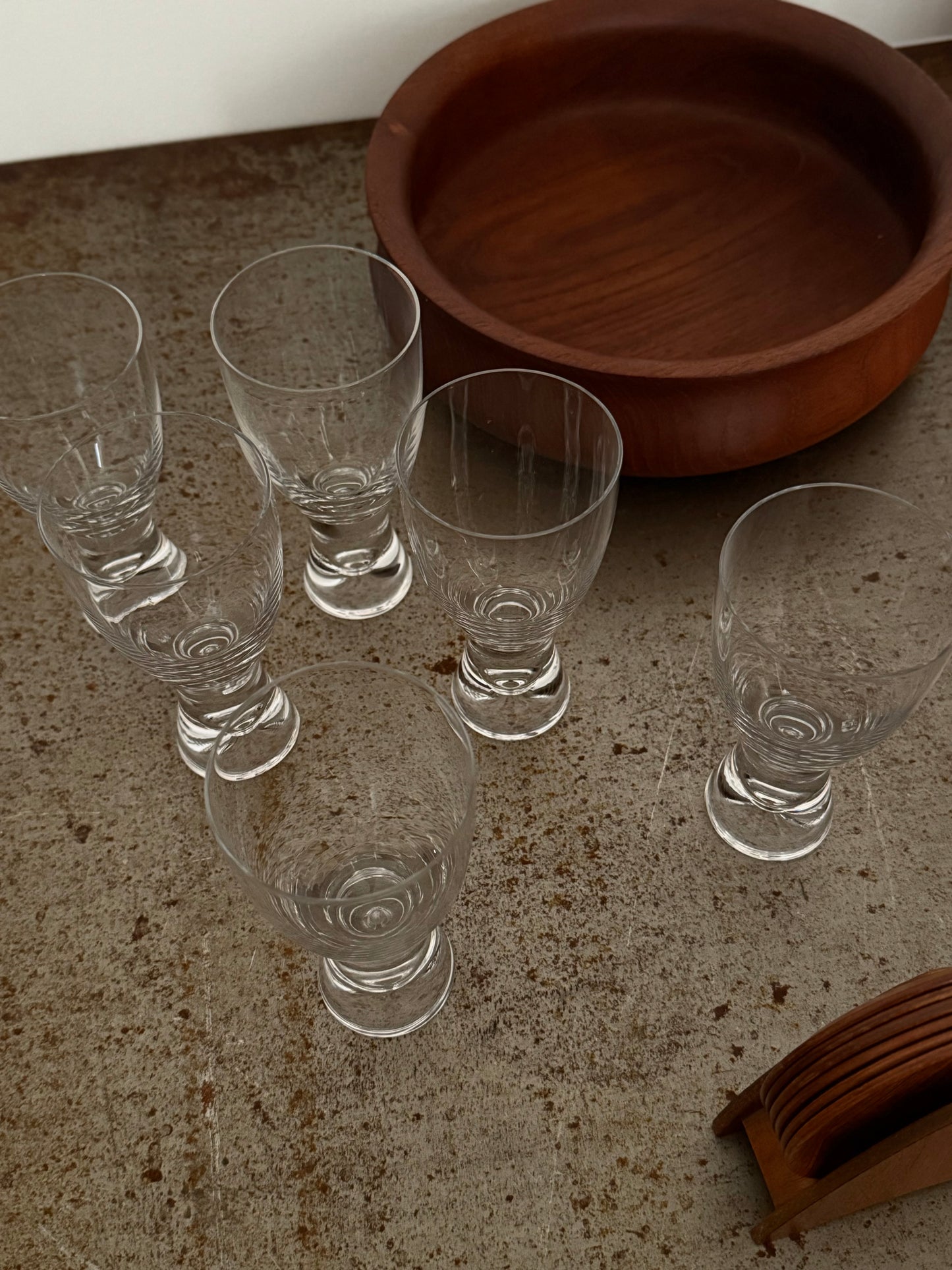 Set of glasses by Tapio Wirrkala for Iittala