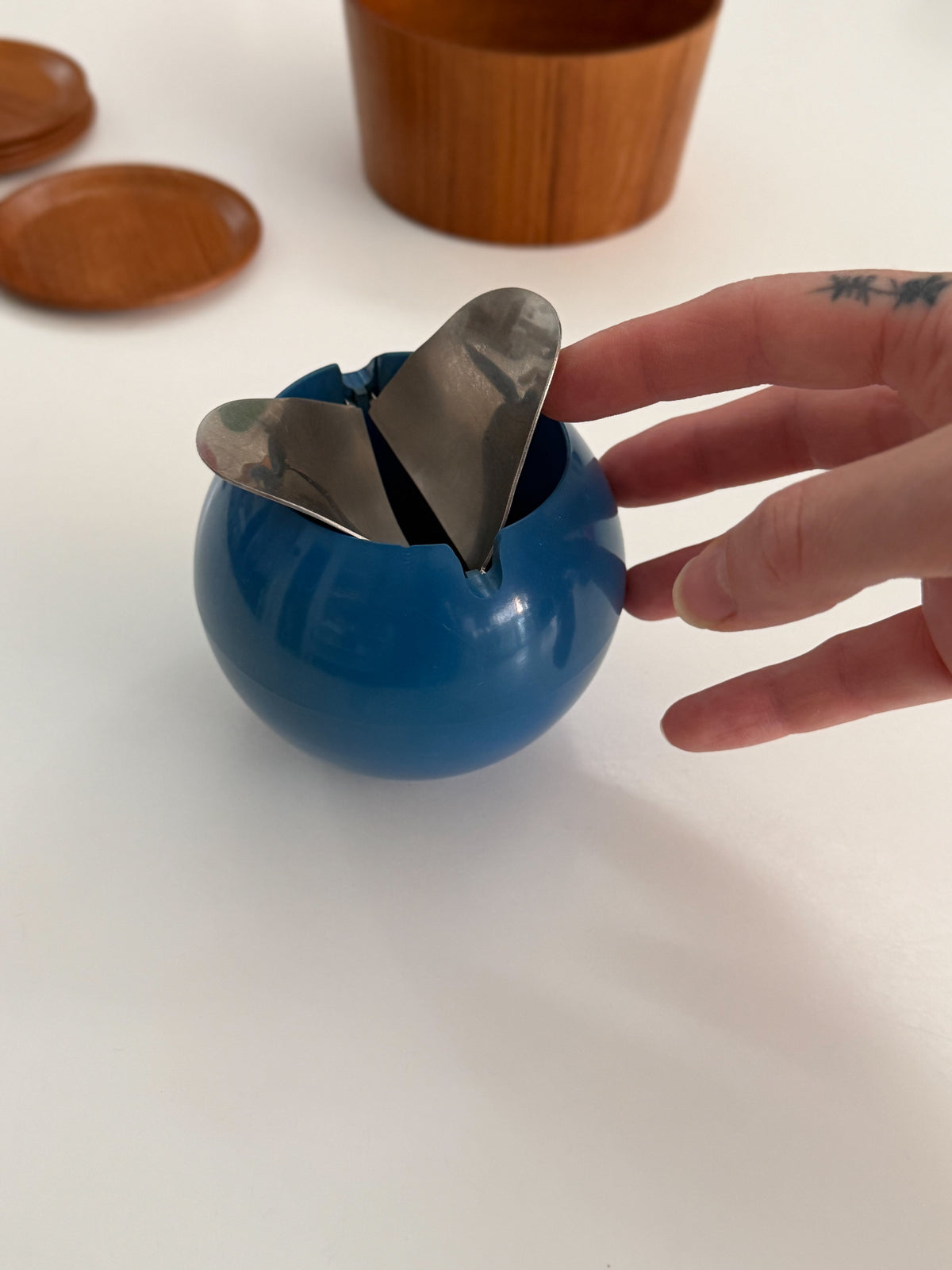 Stromboli ashtray by Fritz Danner for WMF Germany