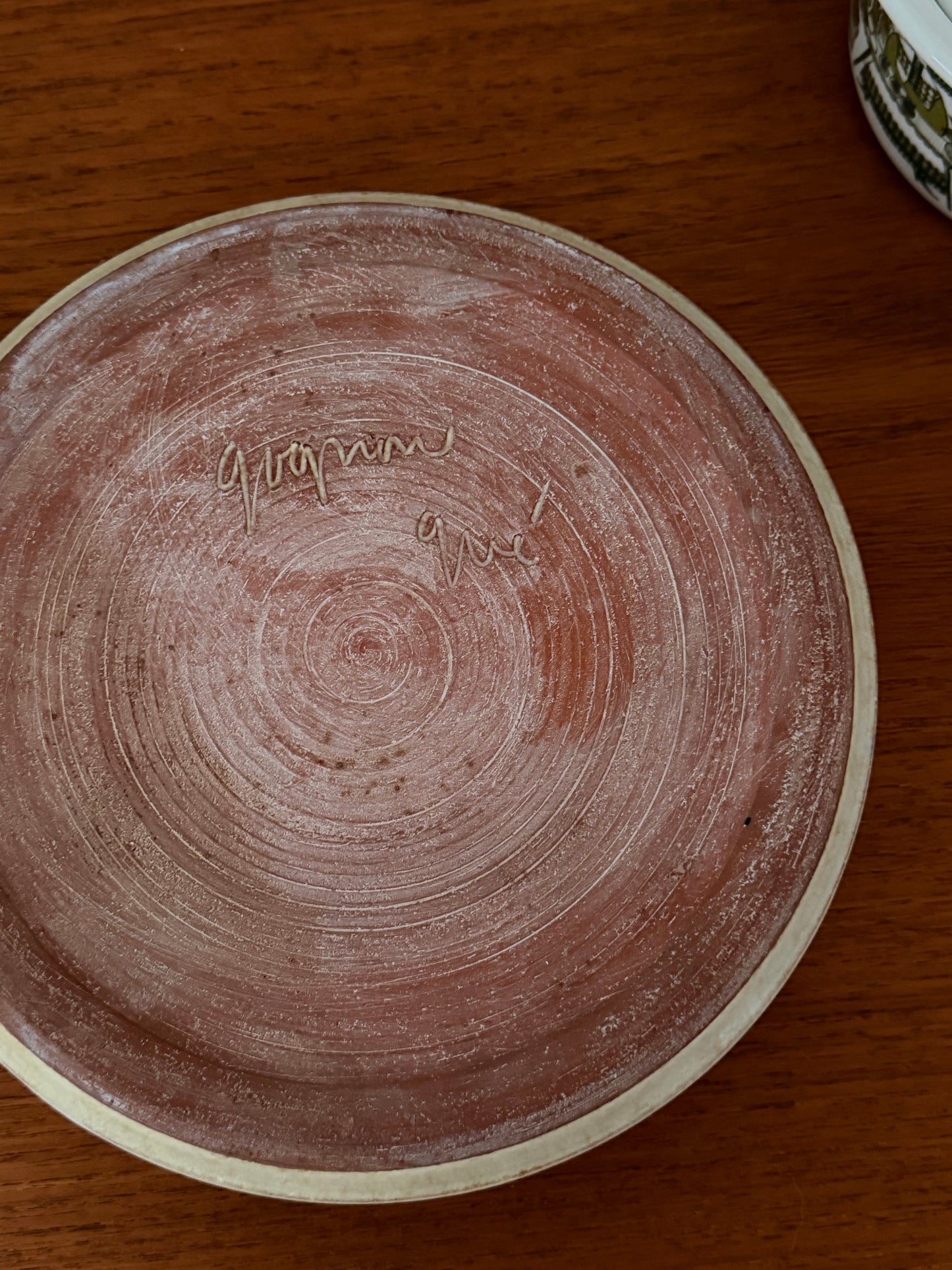 Large ceramic ashtray