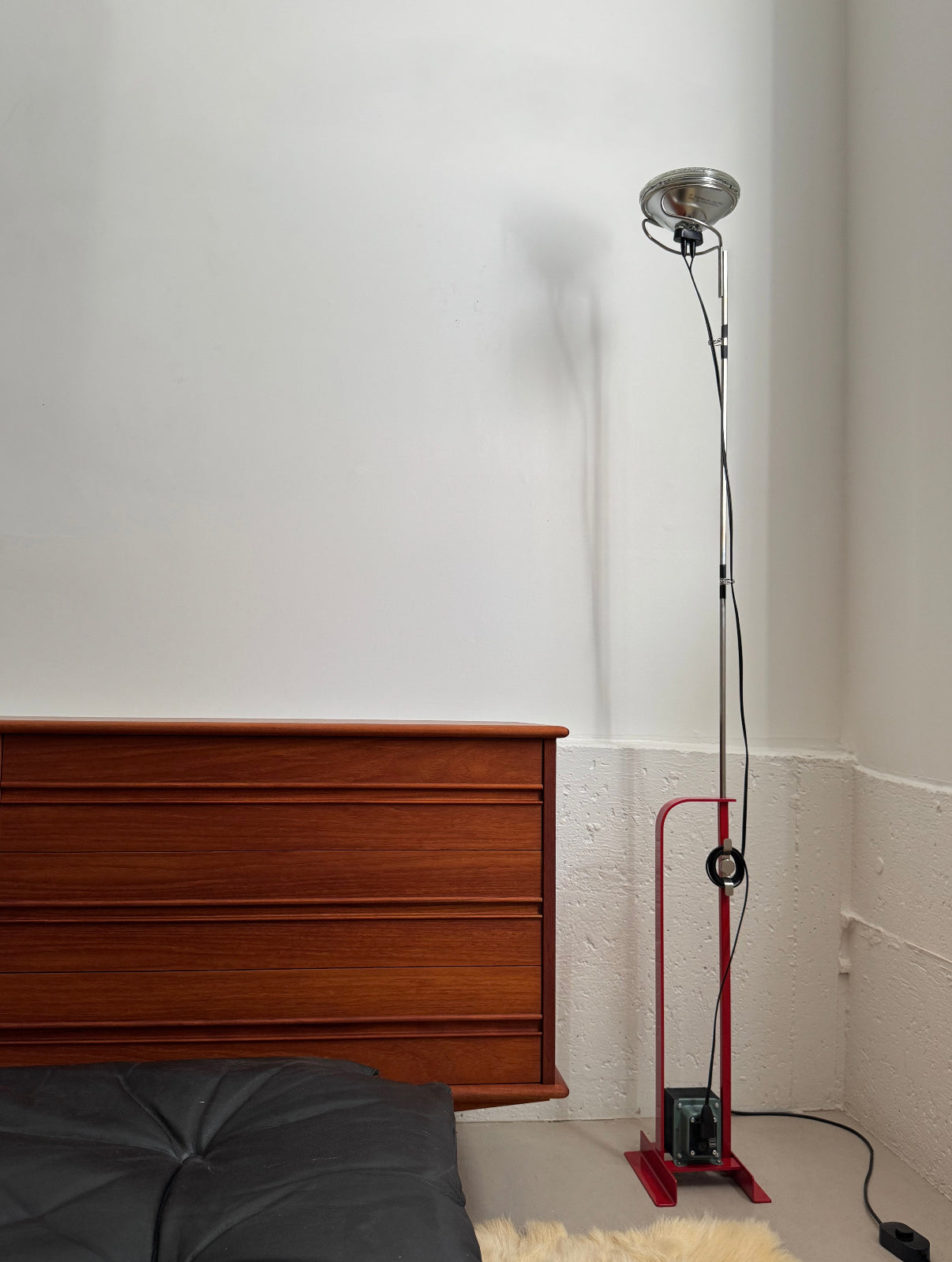 Toio floor lamp by Achille and Pier Giacomo Castiglioni for Flos