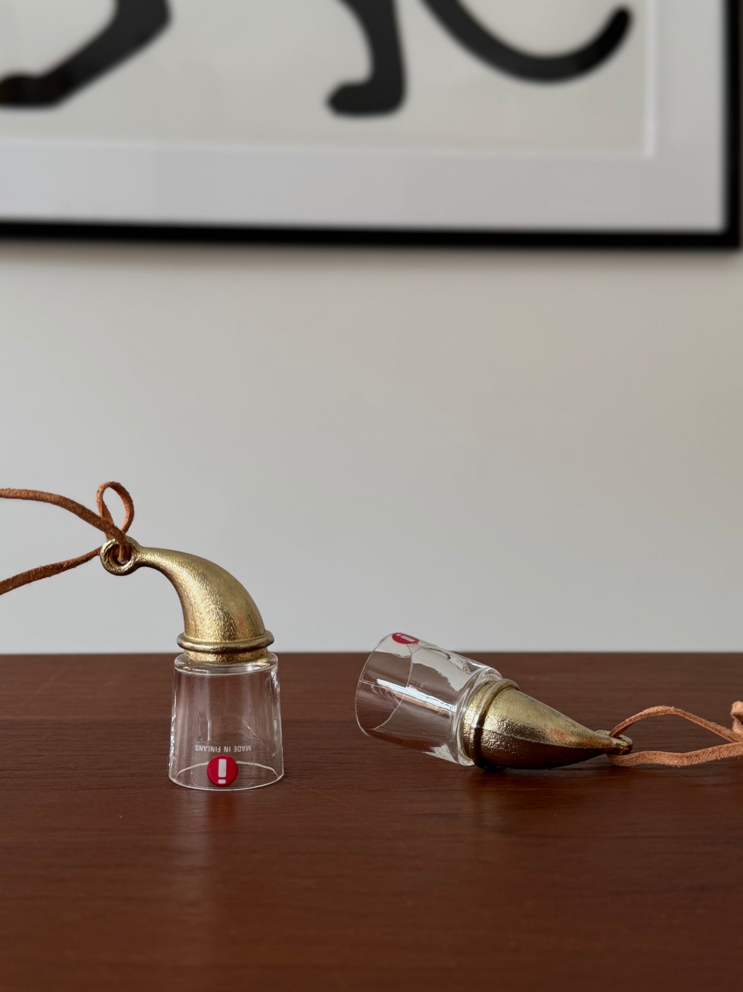 Wearable shot glass by Valto Kokko for Iittala