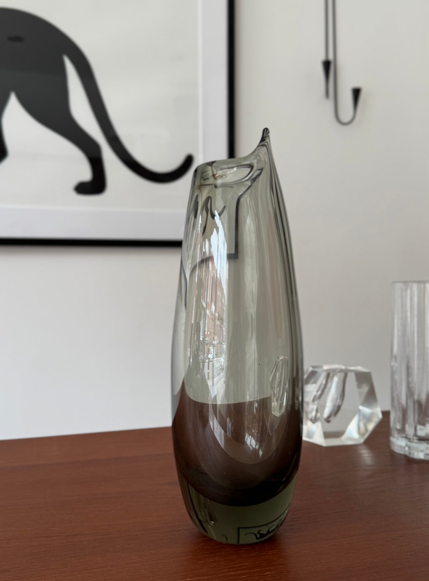 Smoke vase by Per Lutken for Holmegaard