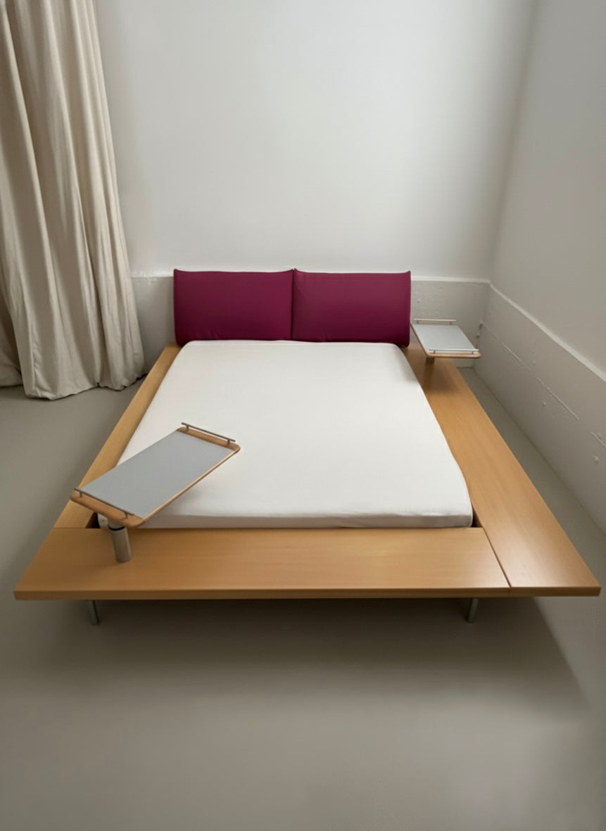 Queen-size Maly Bed 1 by Peter Maly for Ligne Roset