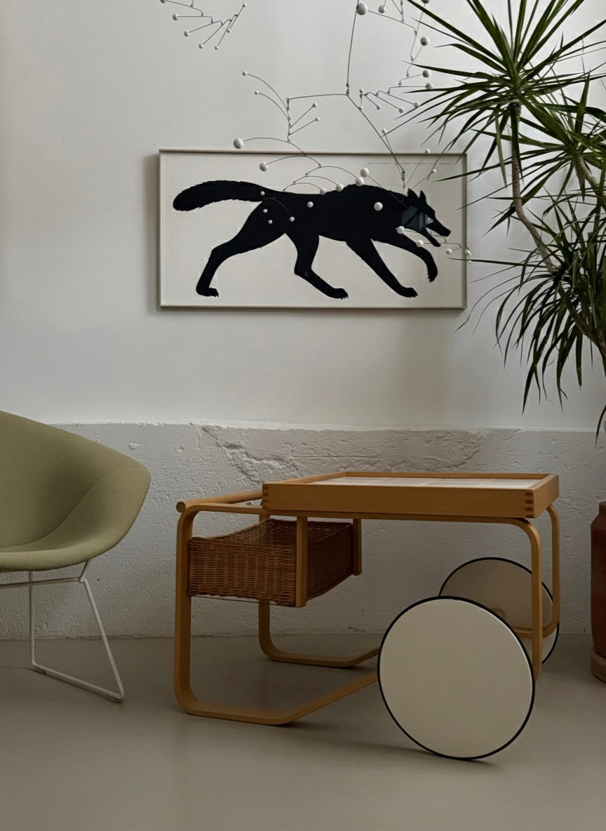 Tea Trolley 900 by Alvar Aalto for Artek
