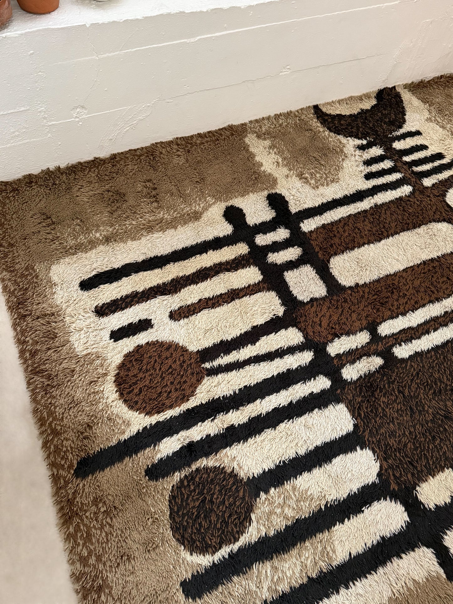 Extra-large Rya rug by Ege Rya
