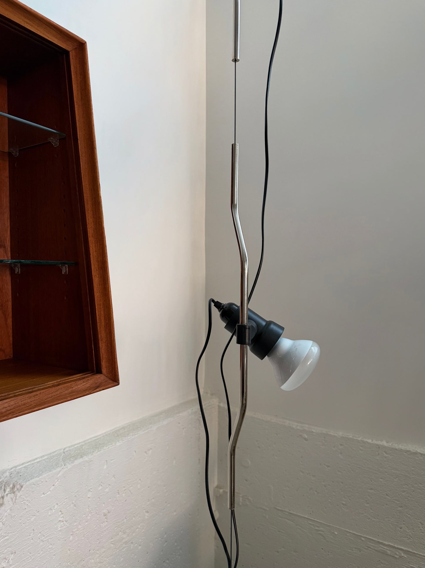 Parentesi double hanging lamp by Achille Castiglioni and Pio Manzu for Flos