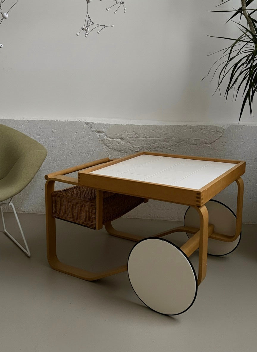 Tea Trolley 900 by Alvar Aalto for Artek