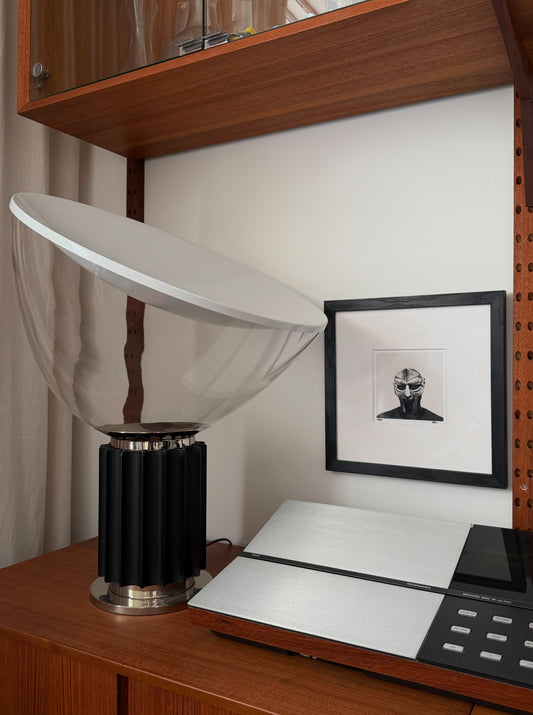Taccia table lamp by Achille and Pier Giacomo Castiglioni for Flos