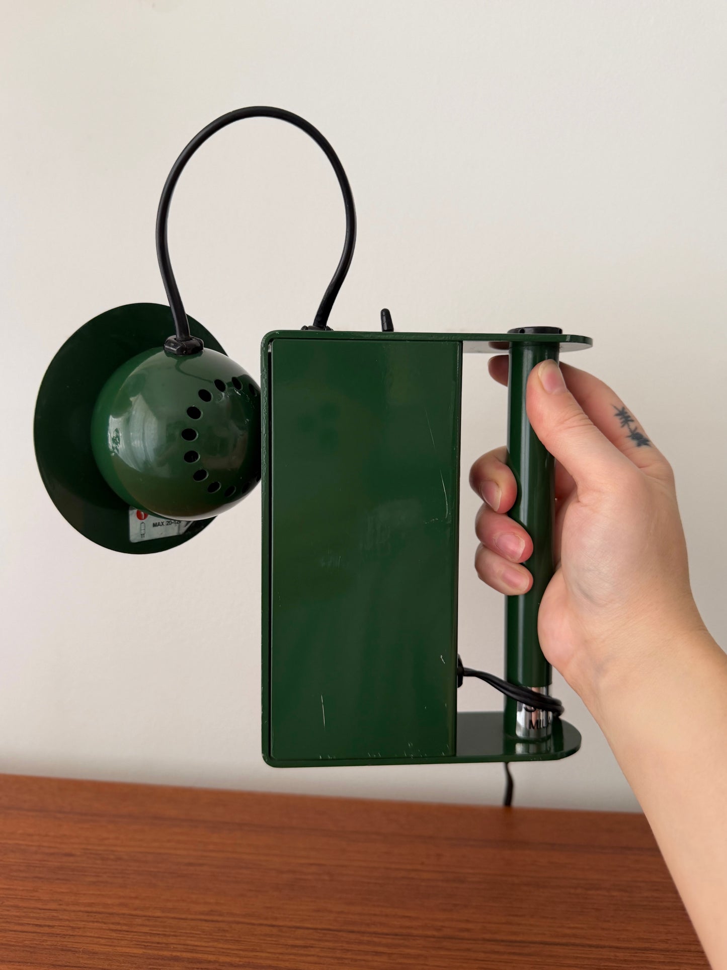 Minibox table lamp by Gae Aulenti & Piero Castiglioni for Stilnovo