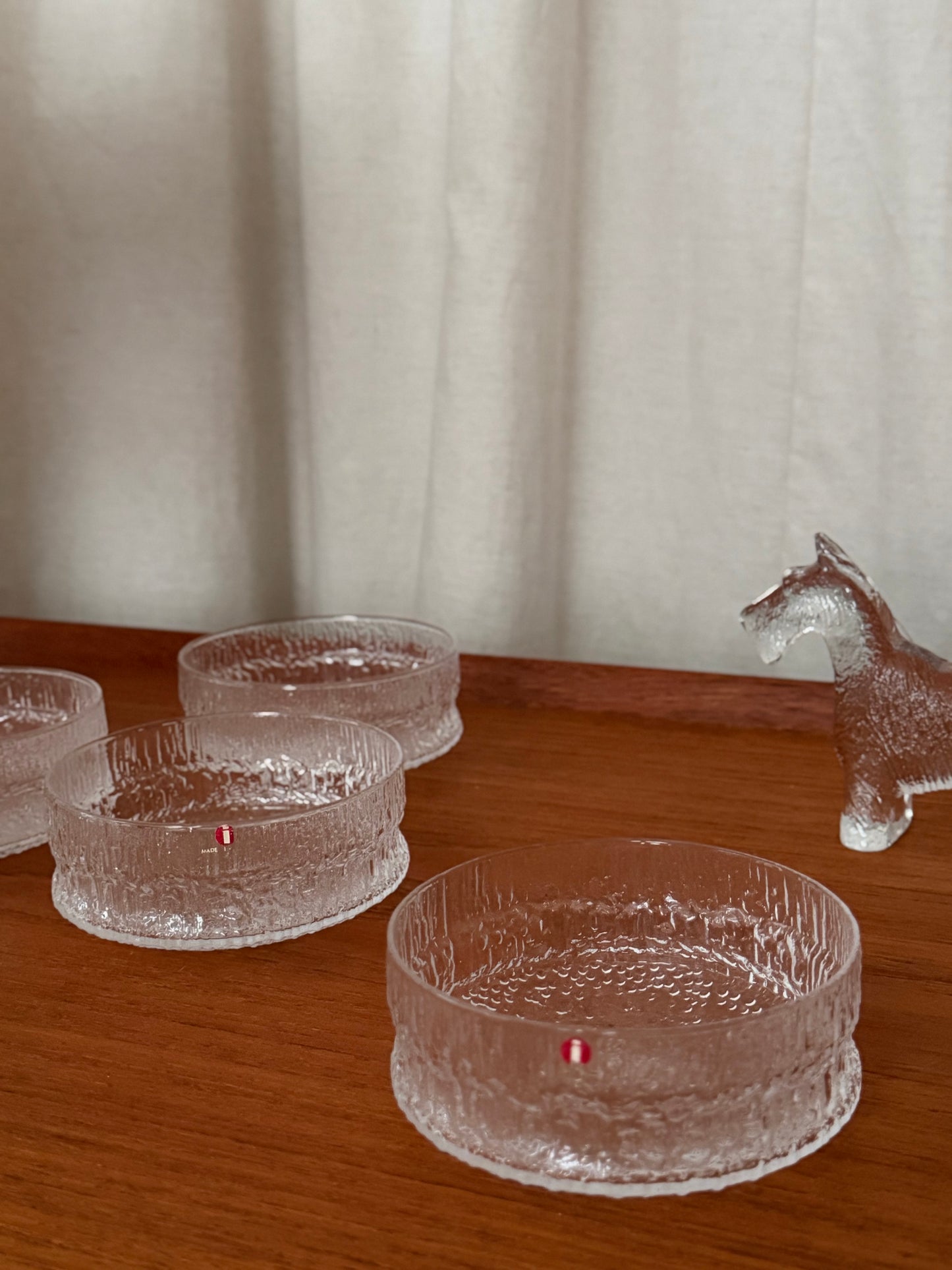 Set of 4 Aslak bowls by Tapio Wirkkala for Iittala
