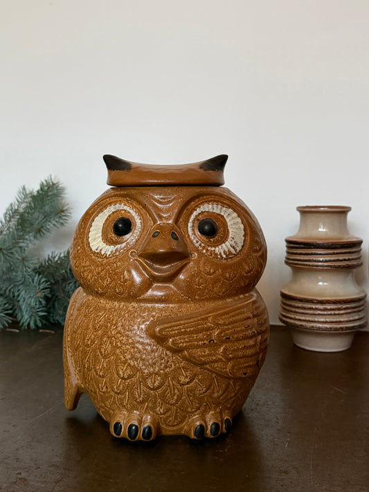 Owl cookie jar by McCoy Pottery
