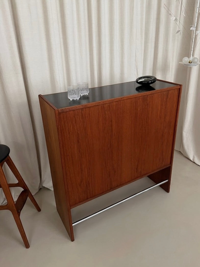 Teak dry bar by Erik Buch for Heltborg Møbler