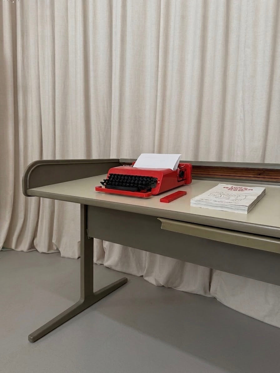 Action office roll top desk by George Nelson for Herman Miller