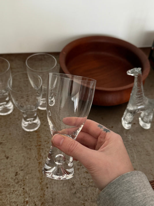 Set of glasses by Tapio Wirrkala for Iittala