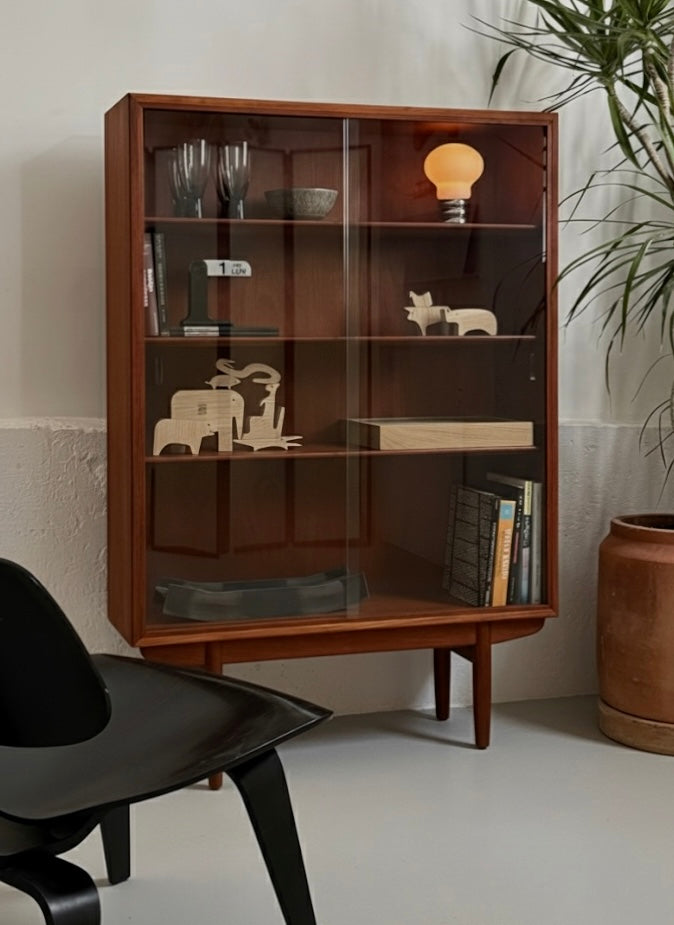 Teak bookcase 
by Børge Mogensen 
for Soborg Mobelfabrik
