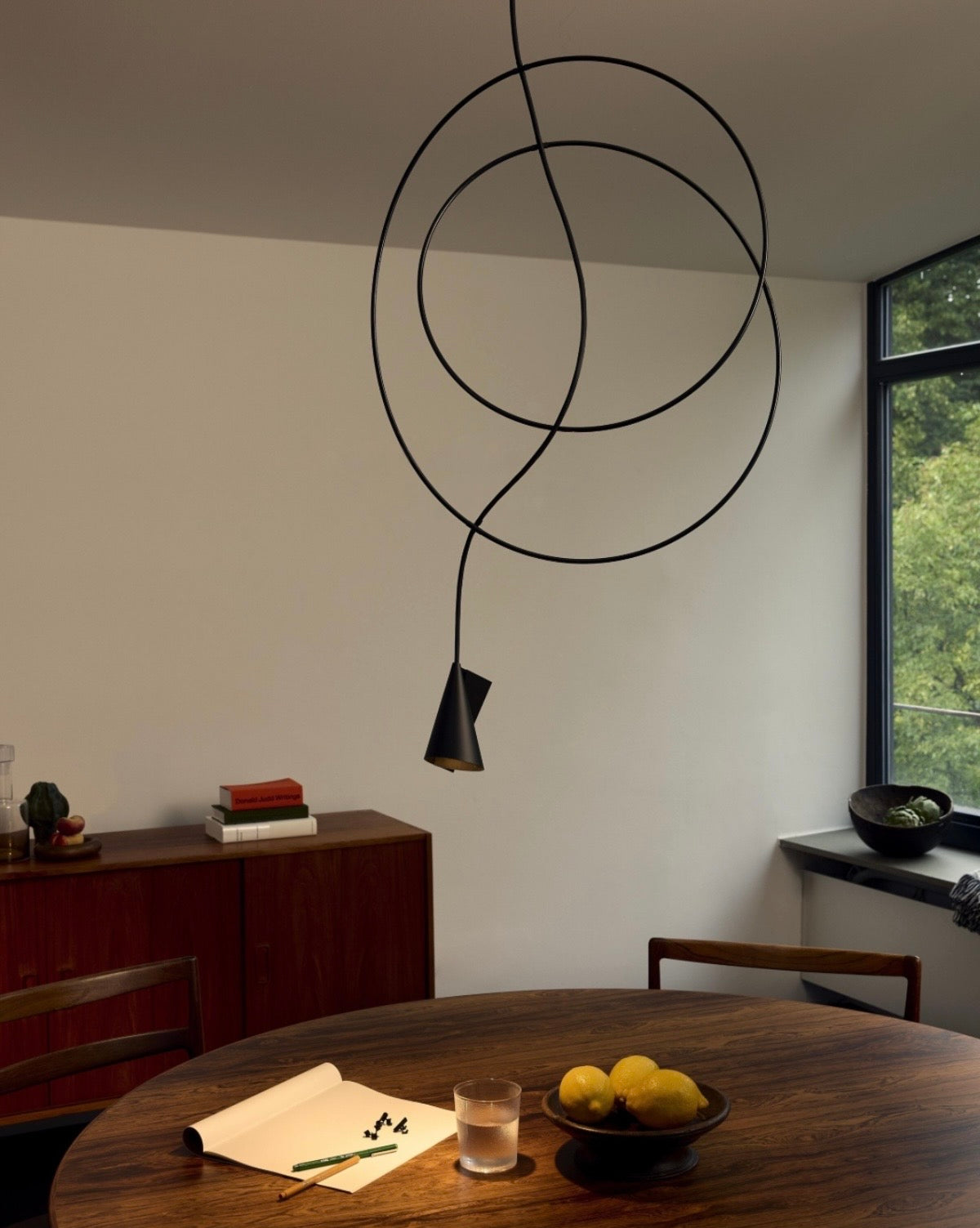 Signature hanging lamp