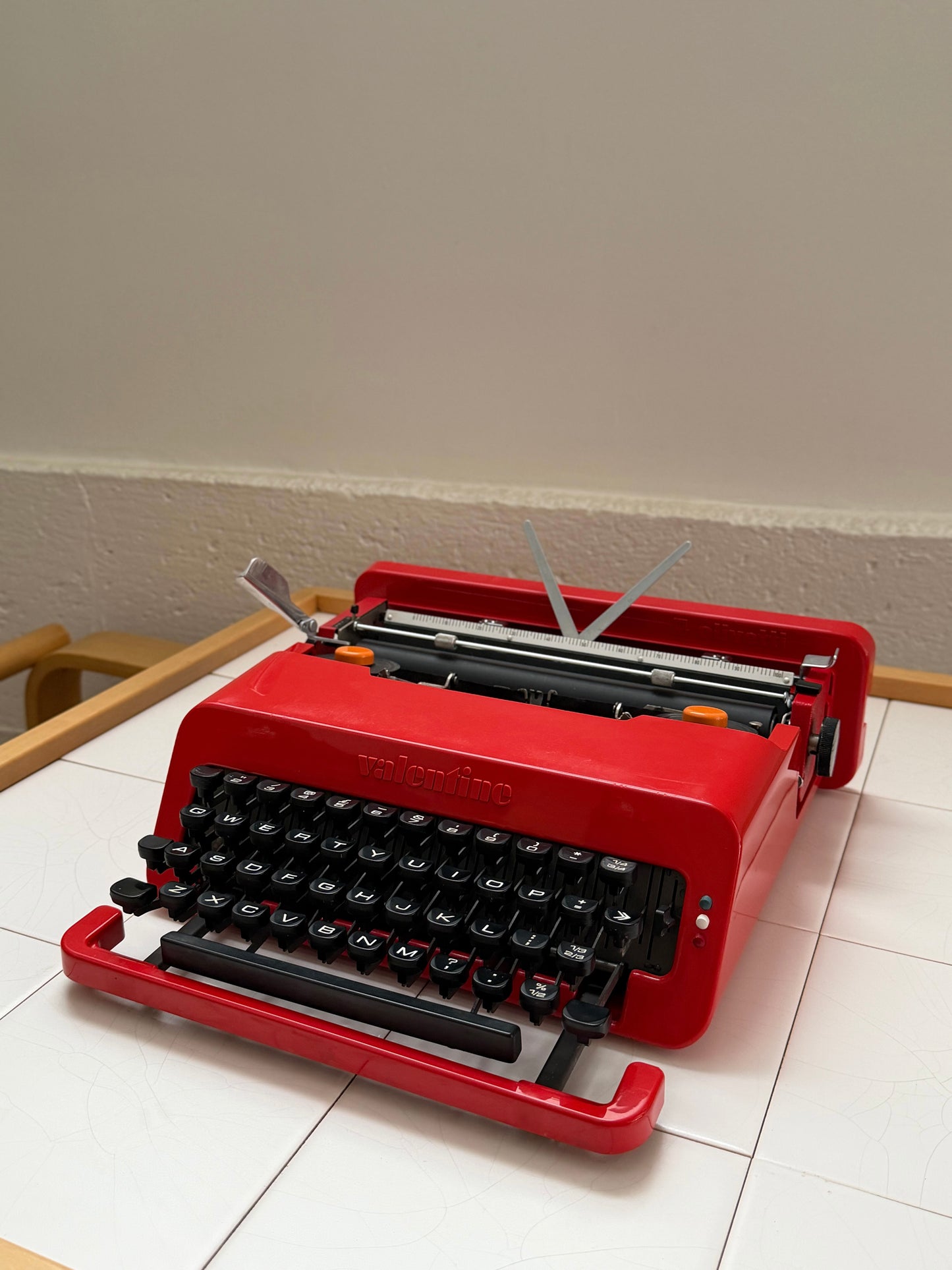 Valentine Typewriter by Ettore Sottsass for Olivetti