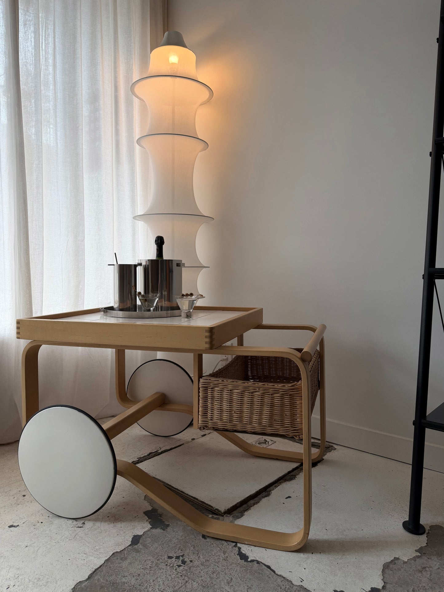 Chariot à thé 900 par Alvar Aalto pour Artek