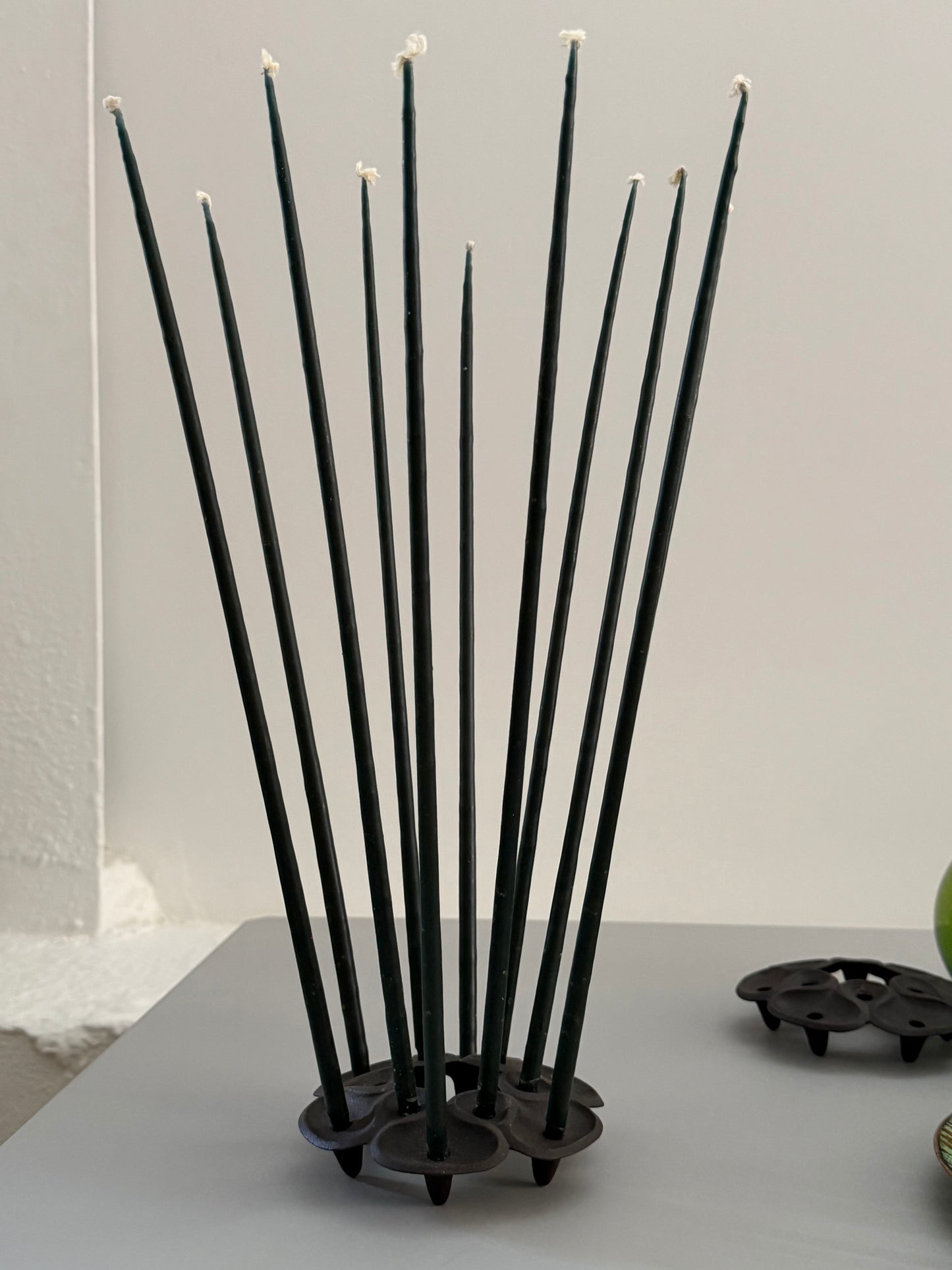 Lotus cast iron candleholder by Jens Quistgaard for Dansk