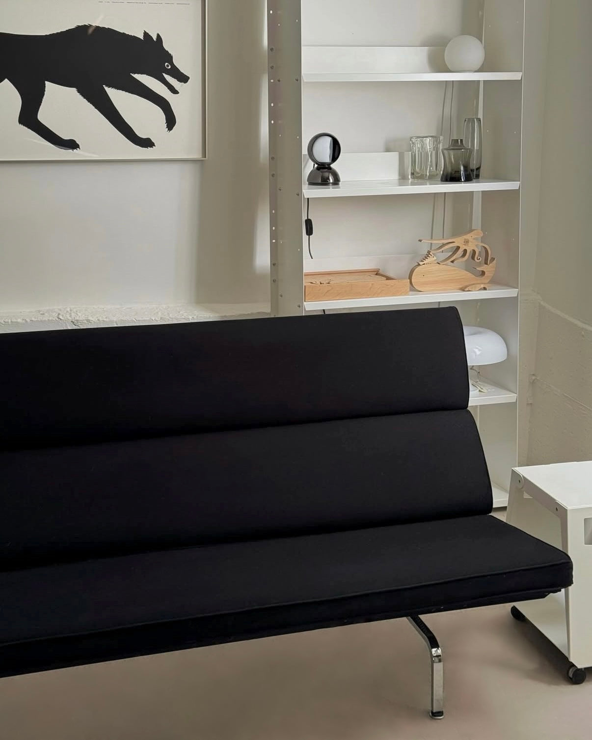 Eames Sofa Compact by Charles & Ray Eames for Herman Miller