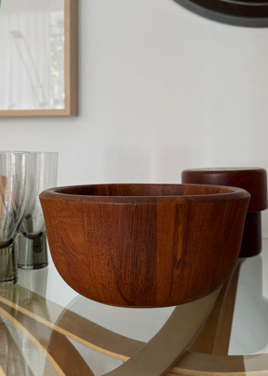 Teak salad bowl by Dansk