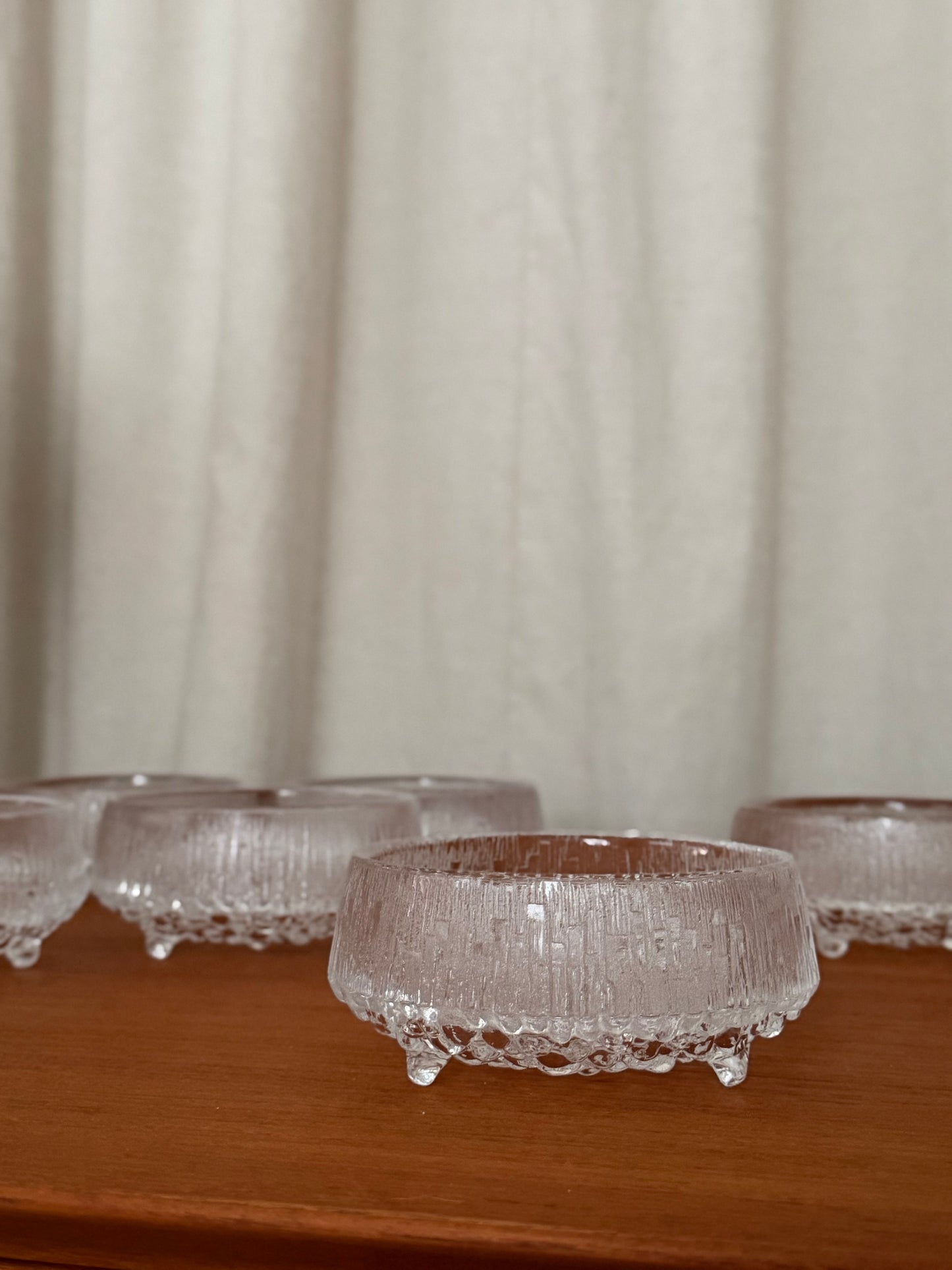 Set of 6 Ultima Thule bowls by Tapio Wirkkala for Iittala