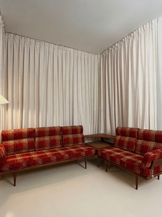 Minerva sectional sofa by Peter Hvidt & Orla Mølgaard Nielsen for France & Søn