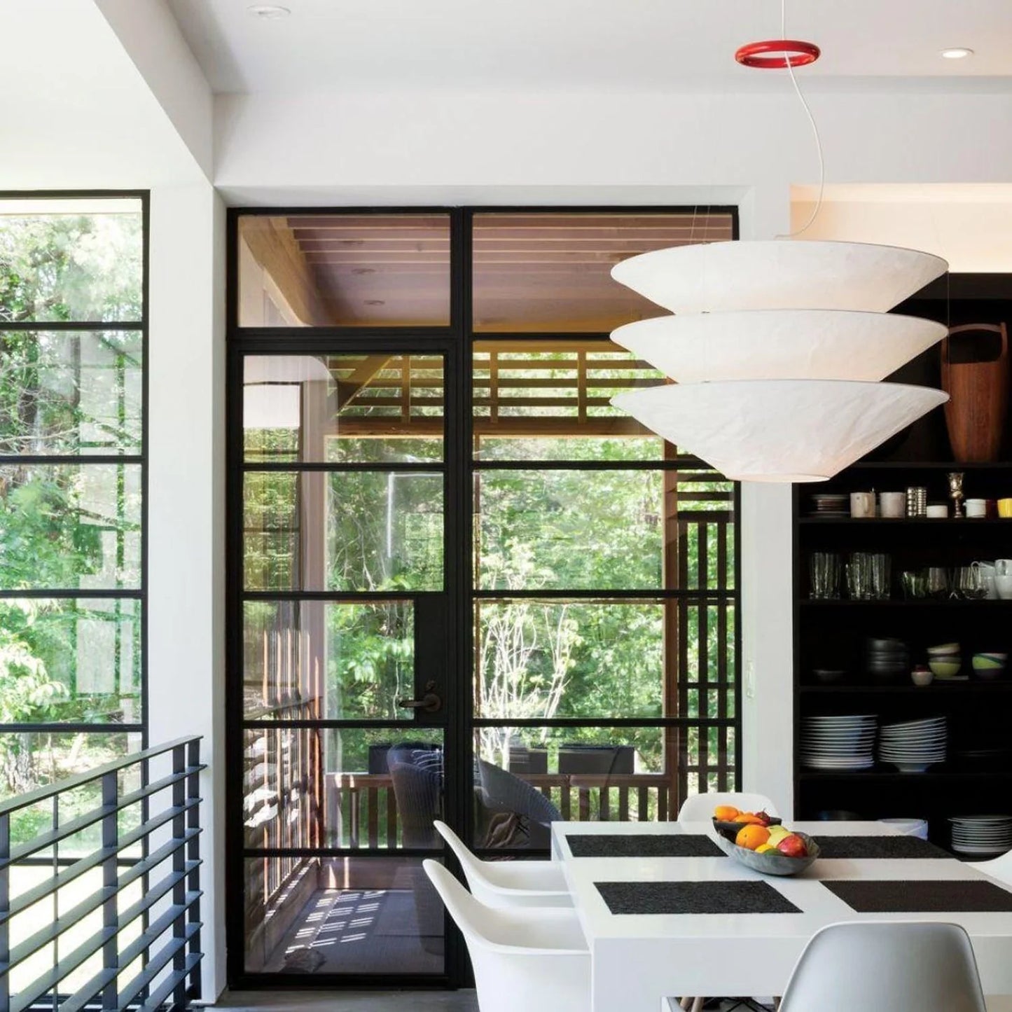 Floatation hanging lamp