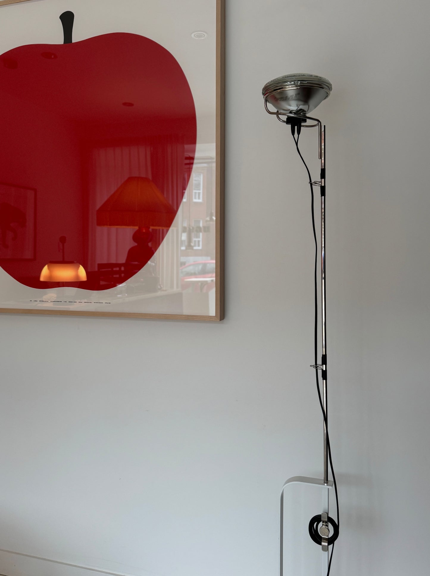 Toio floor lamp by Achille and Pier Giacomo Castiglioni for Flos