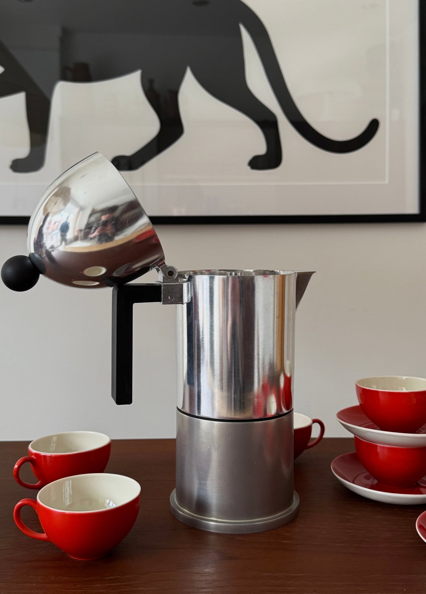 La Cupola Espresso Coffee Maker by Aldo Rossi for Alessi